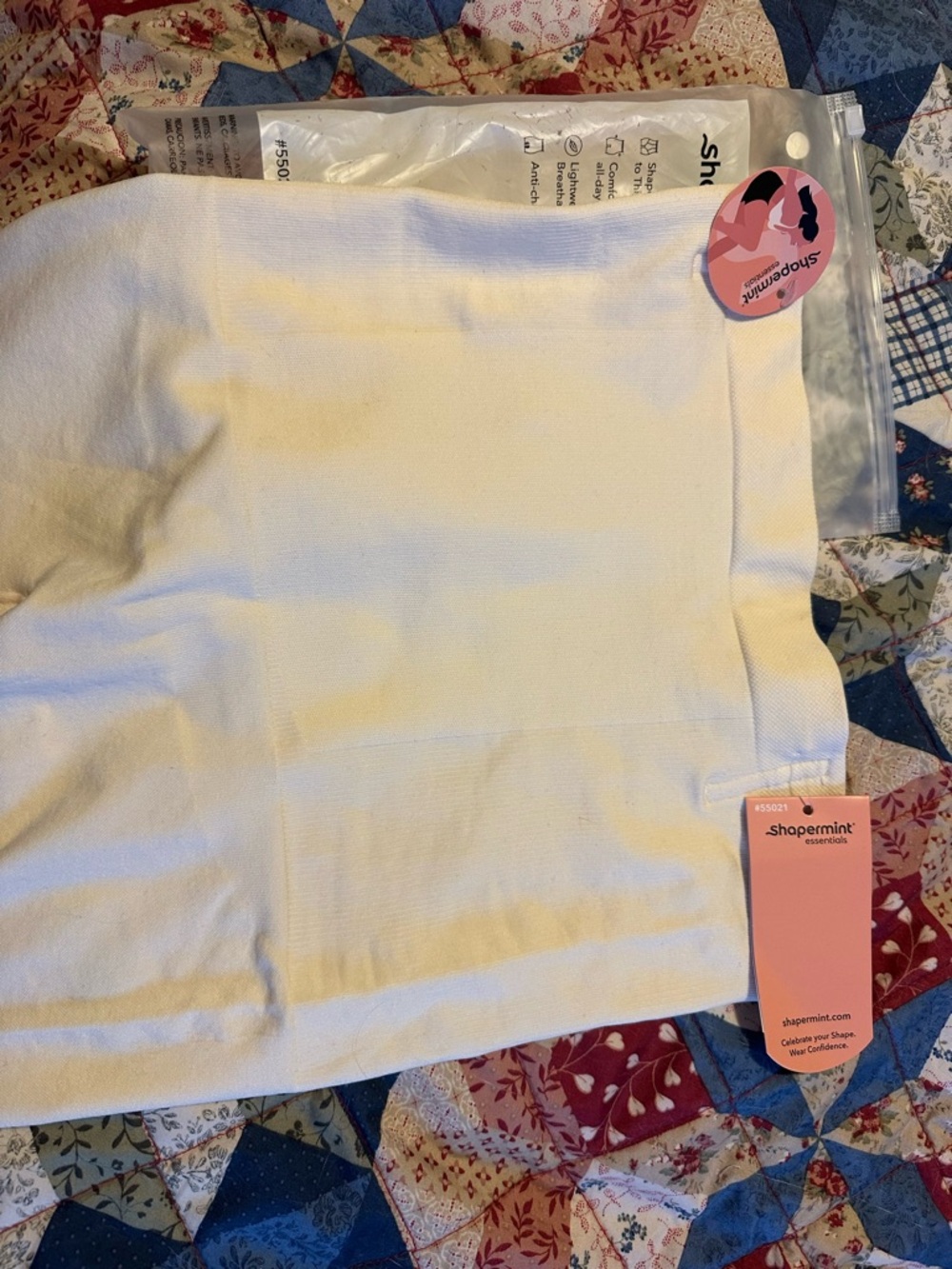 Shapermint High-Waisted Shaper Shorts - Beige - Picture 3 of 3